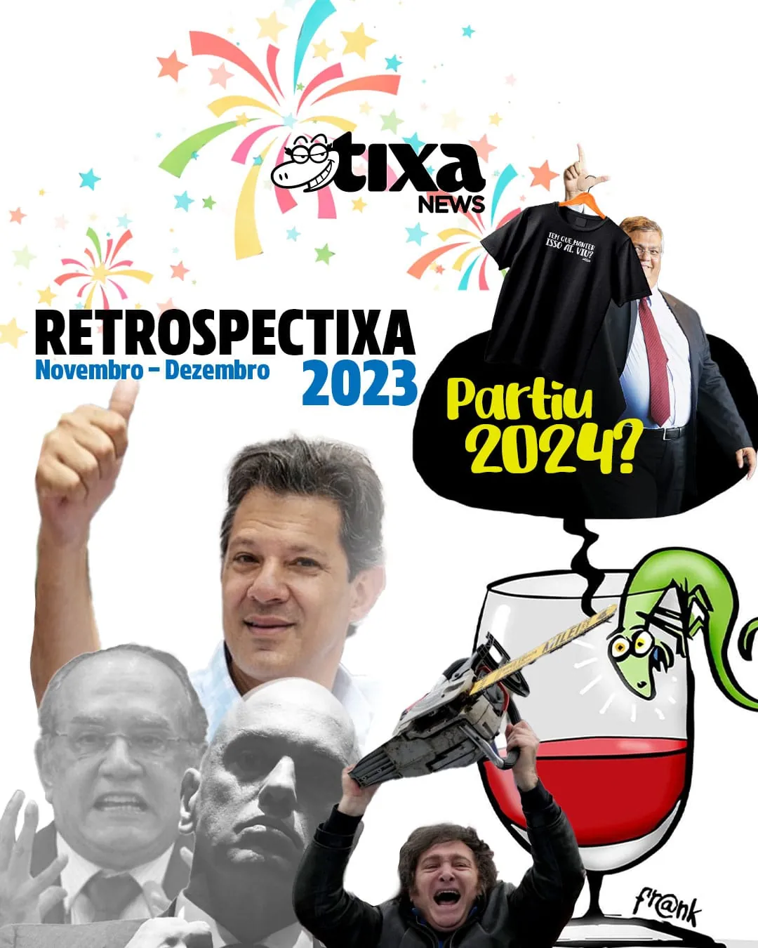 Capa: Tretas de novembro e o fundão de dezembro