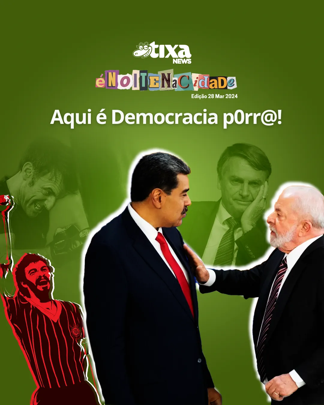 Capa: Aqui é Democracia p0rr@!