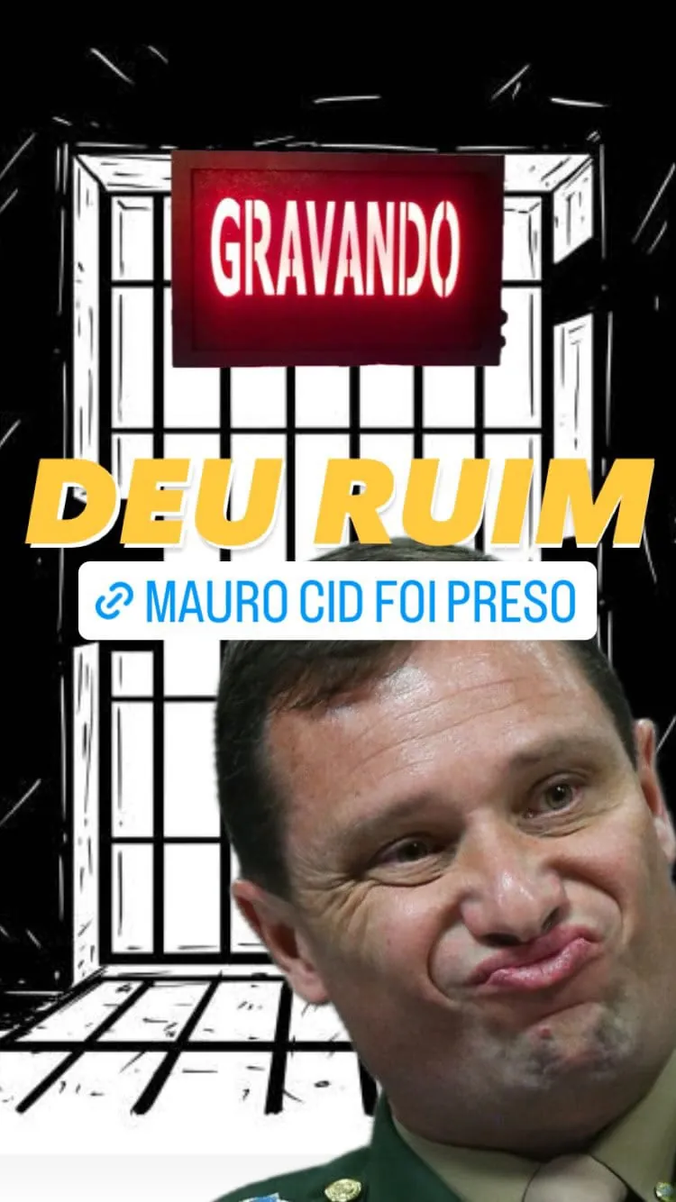 Capa: Xandão prende Mauro Cid