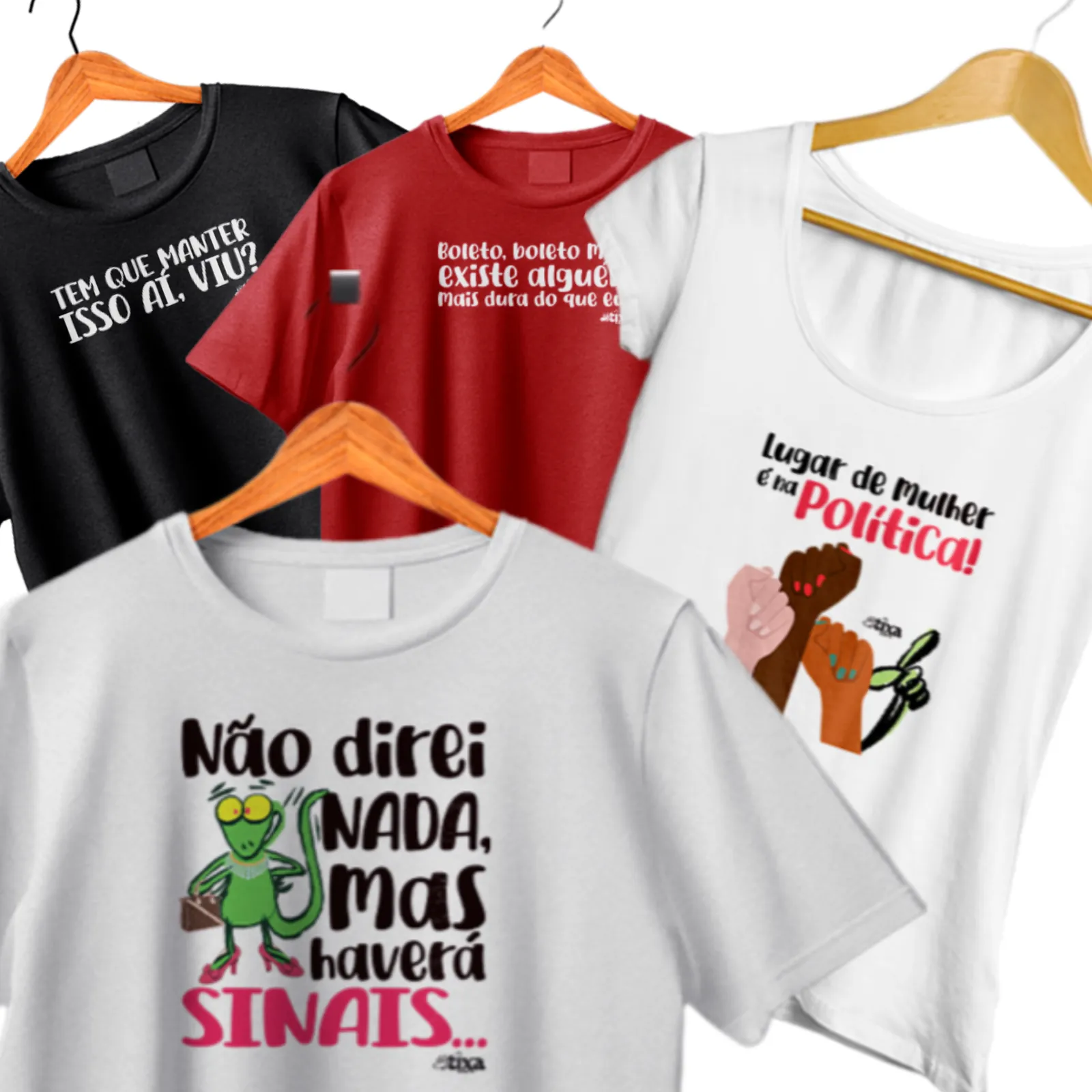 Capa: Camiseta rima com treta