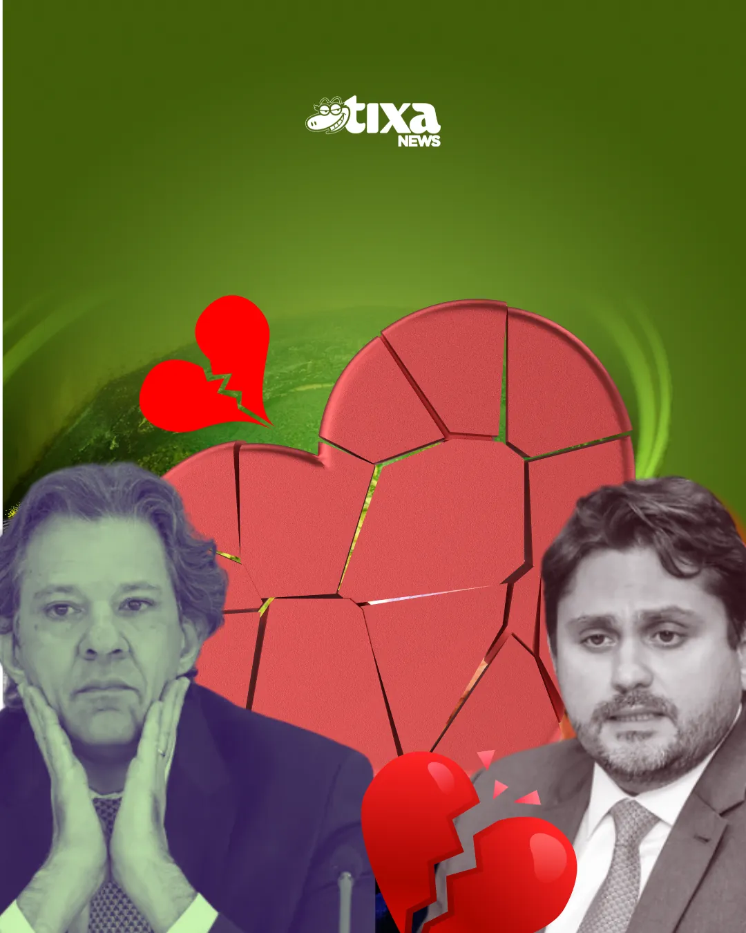 Capa: Faltou amor no Dia dos Namorados