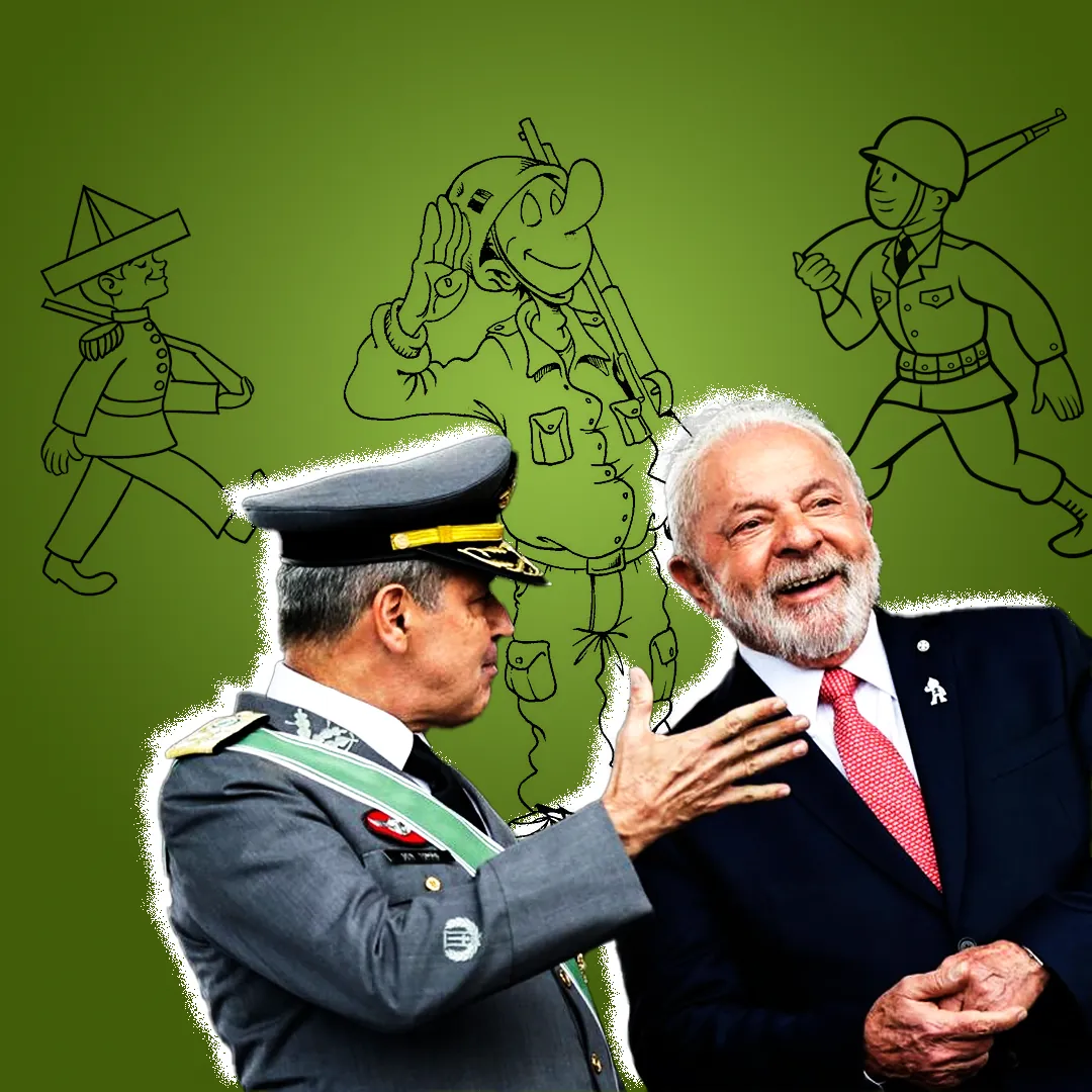 Capa: Quem não marchar direito...