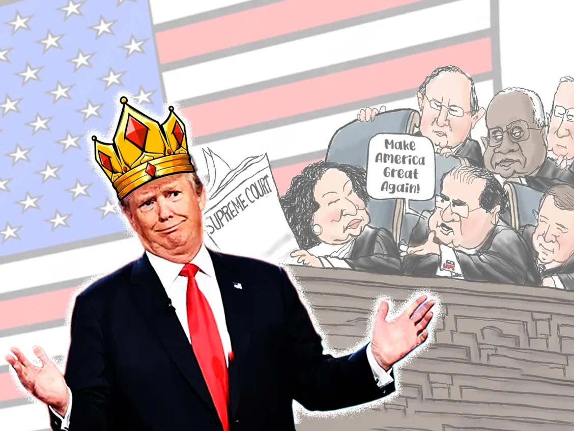 Capa: A monarquia americana