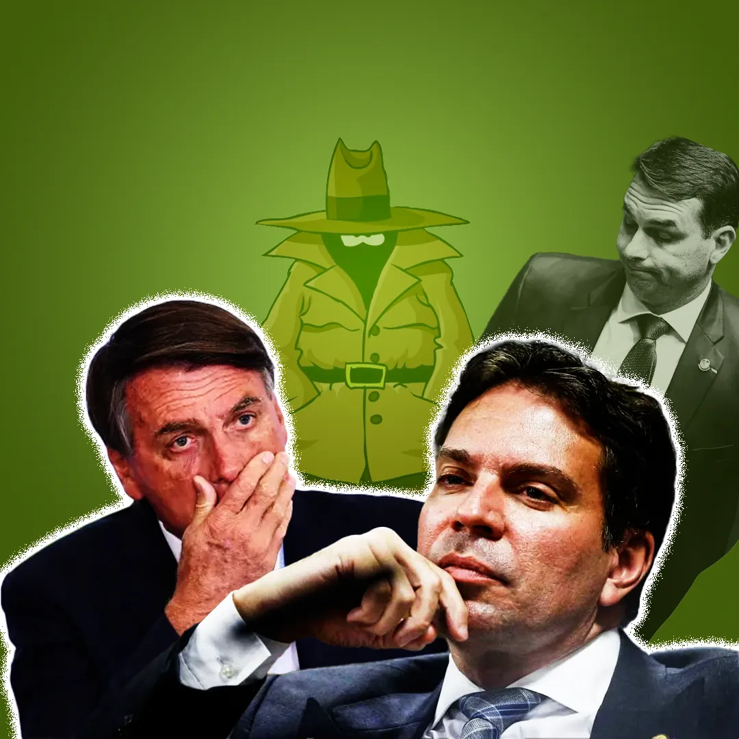 Capa: Quem espião é, espionado será