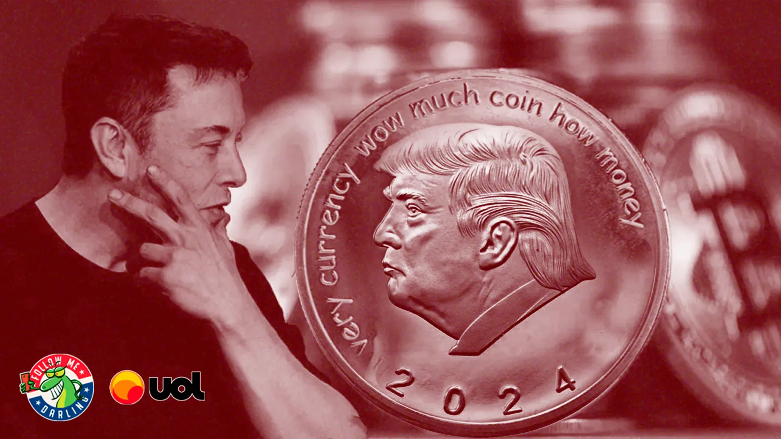 Capa: O Bitcoin tomou conta de Trump