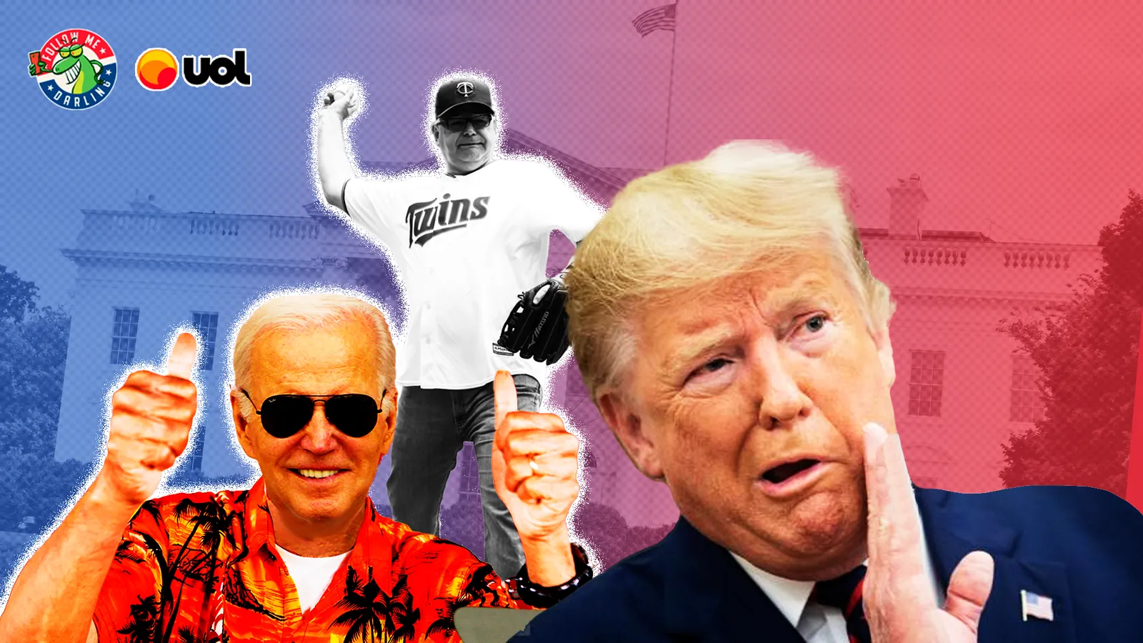 Capa: Trump quer o Biden de volta