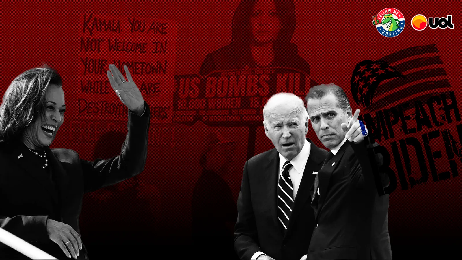 Capa: Impeachment e Gaza: a Convenção Democrata vai bombar