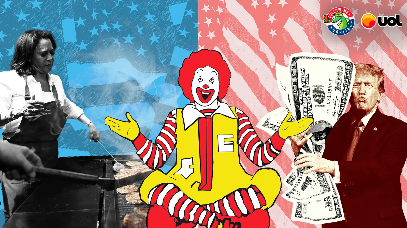 Capa: Donald Vs. Ronald