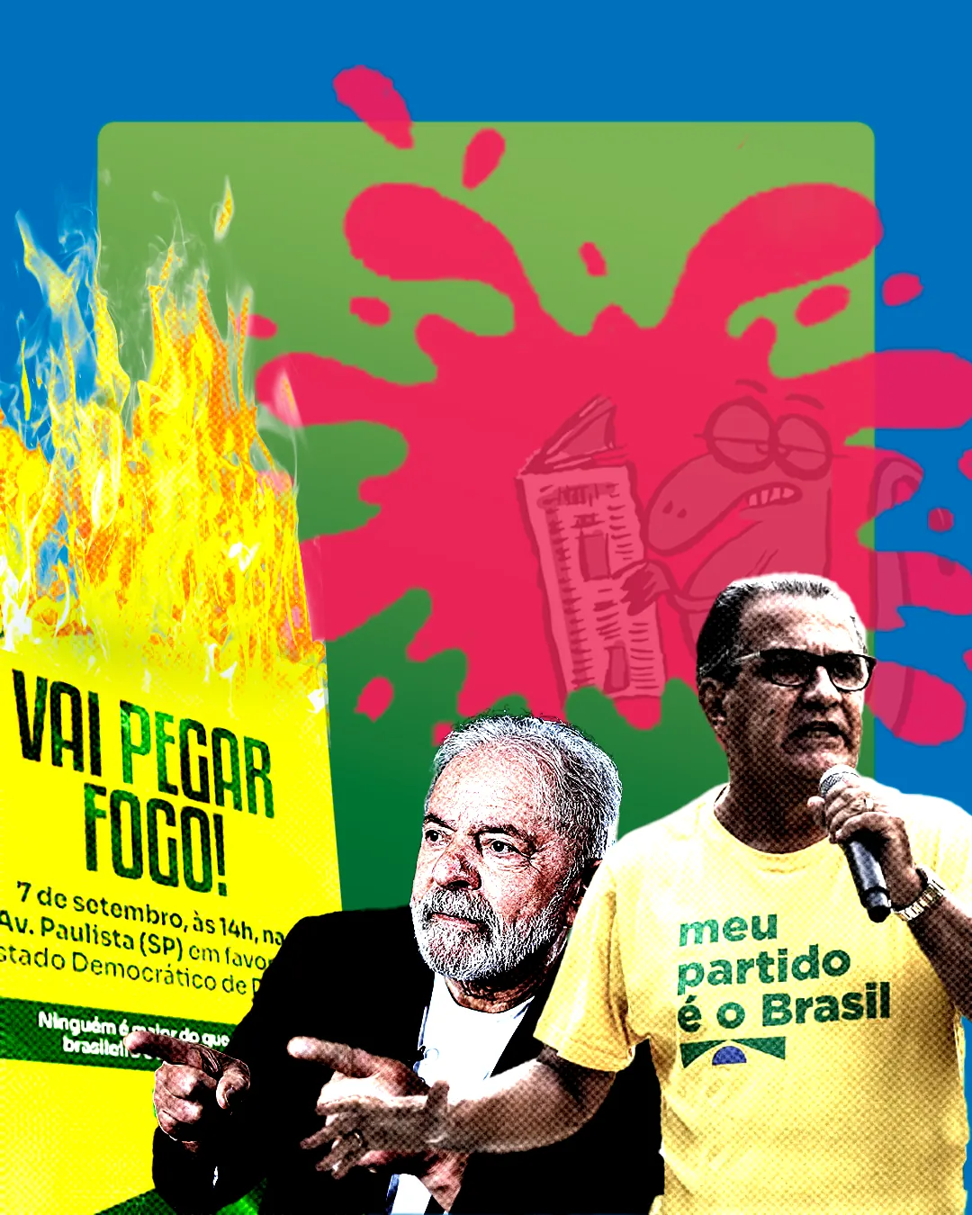 Capa: Queeeeeima, Jesus!