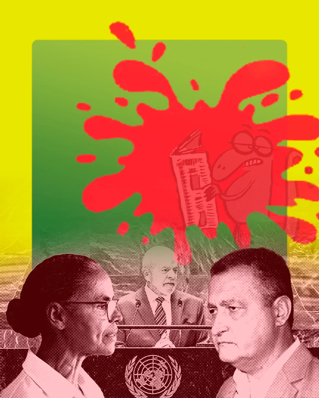 Capa: A crise climática entre Marina e Rui (não os Barbosa)