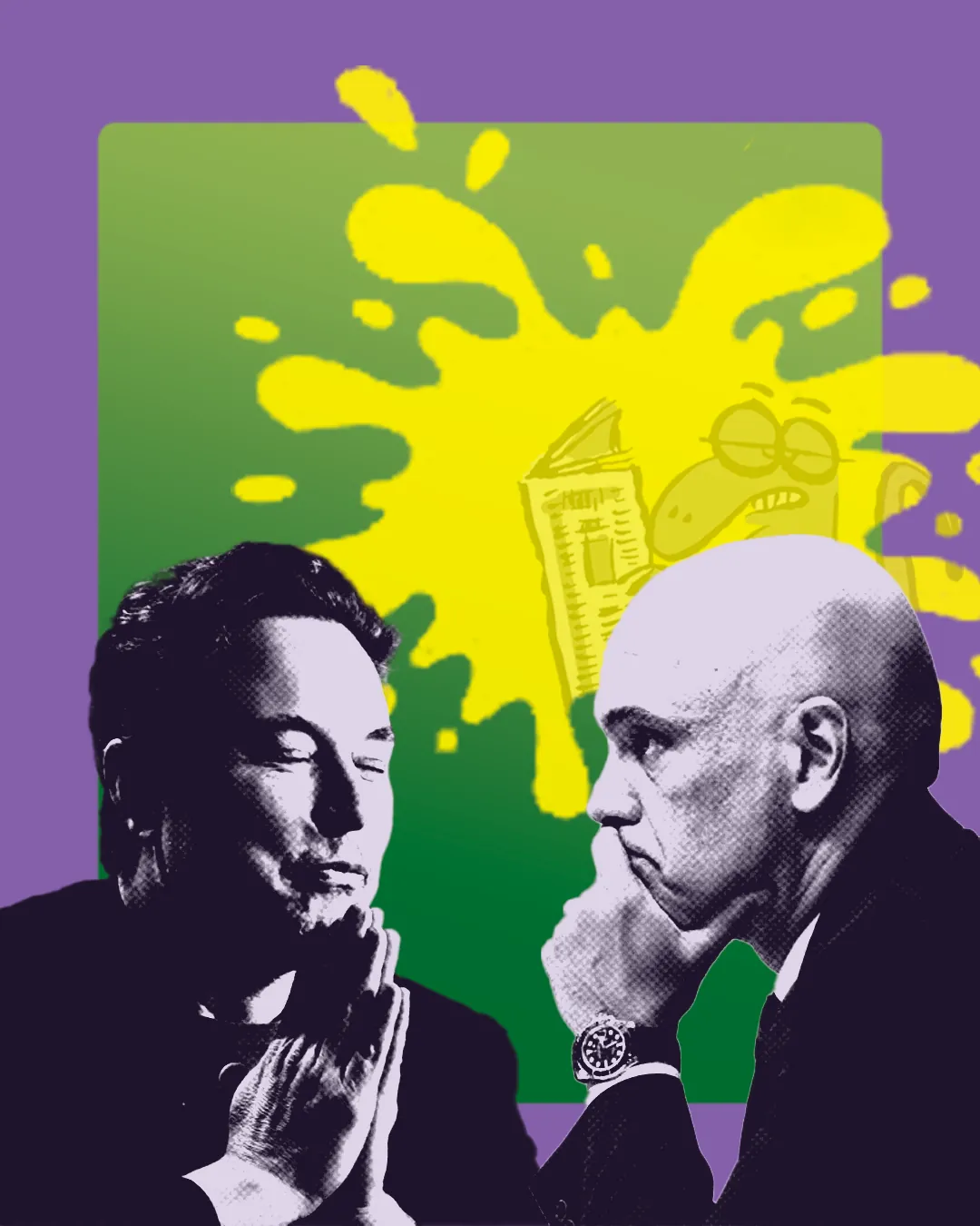 Capa: Musk se entregou pro Xandão
