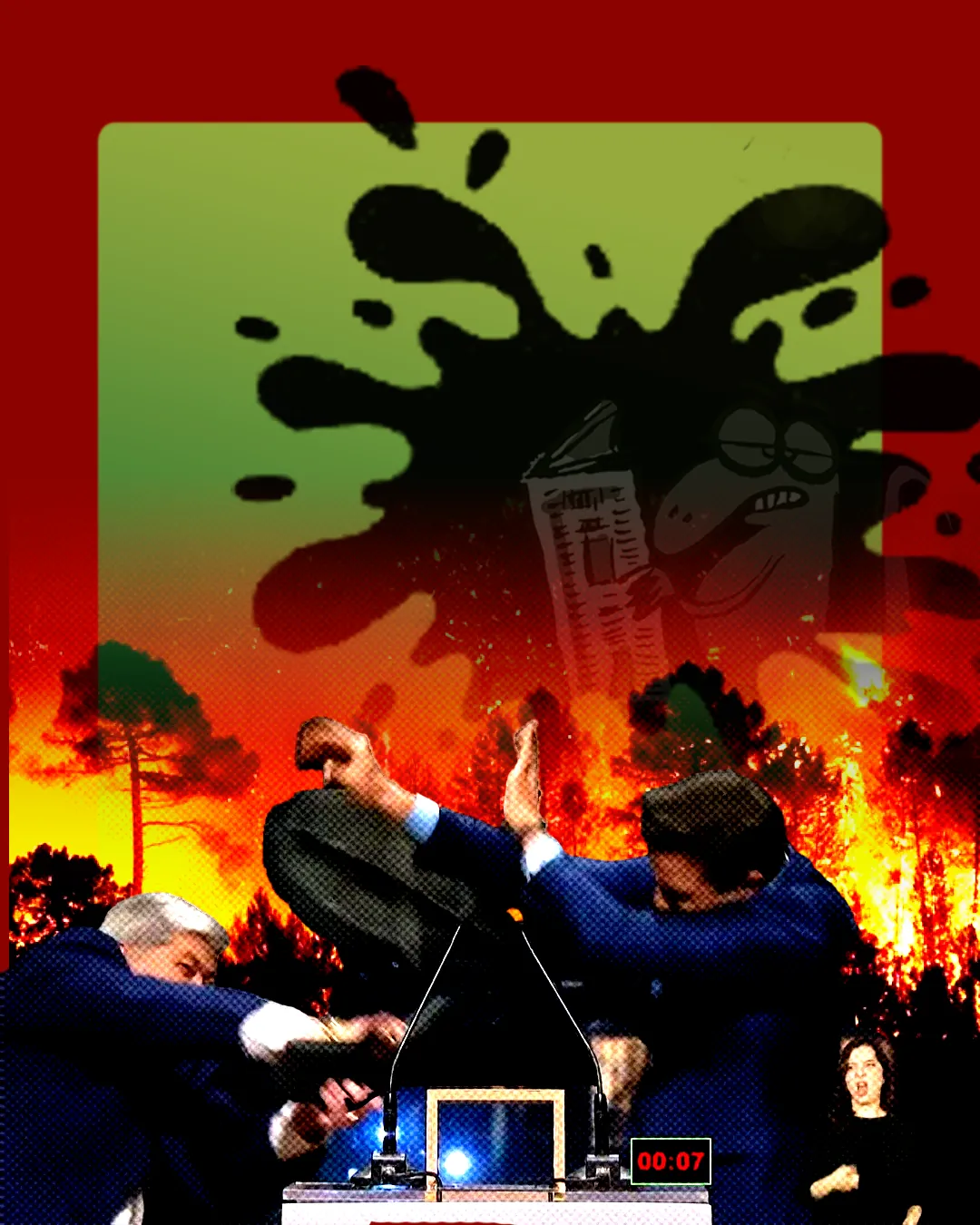 Capa: Prendam as cadeiras