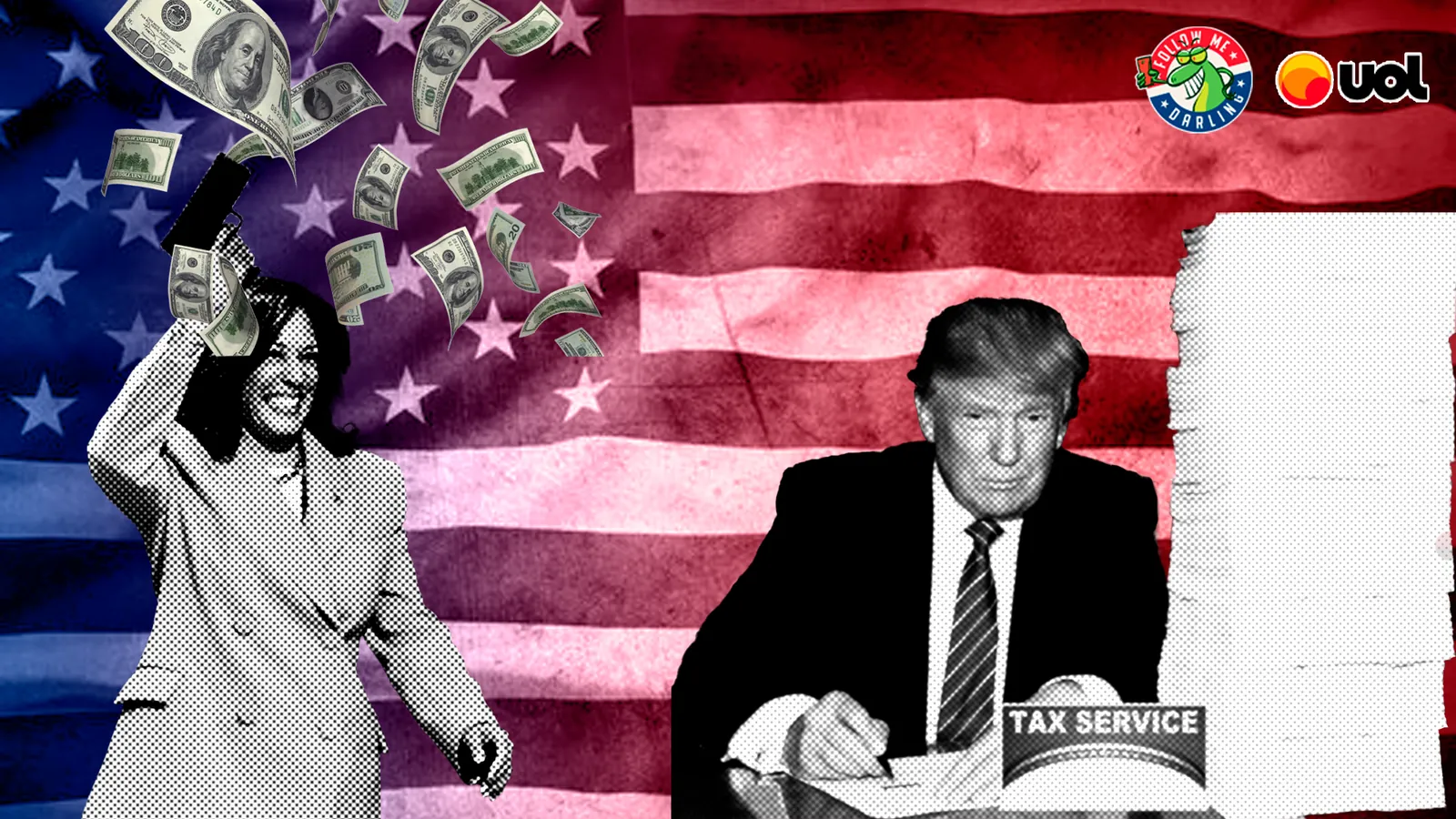 Capa: Trump quer taxar as blusinhas