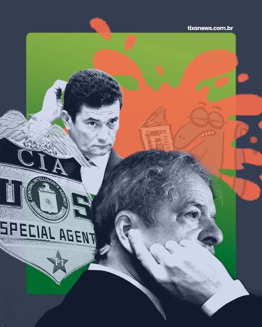 Capa: Lula é um agente infiltrado da CIA. Quem disse isso?