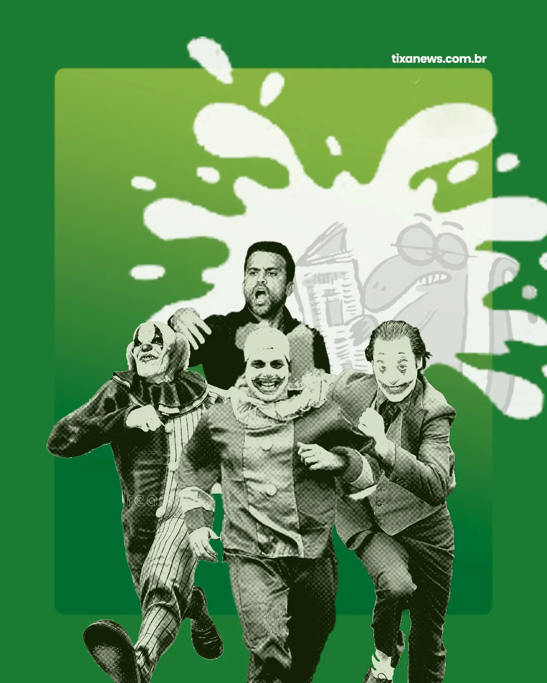 Capa: Os clowns correndo por 2026