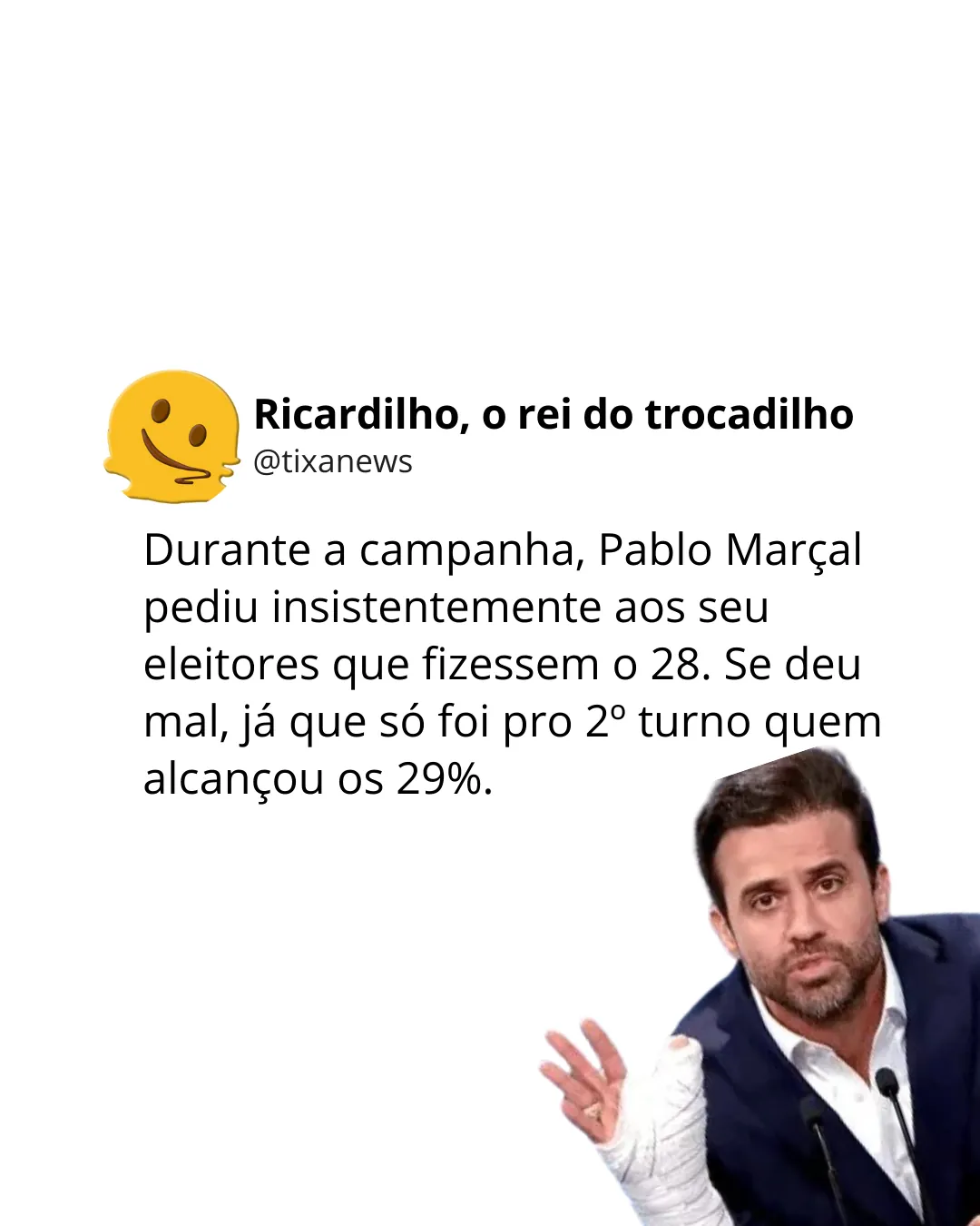 Capa: Não faça uma M