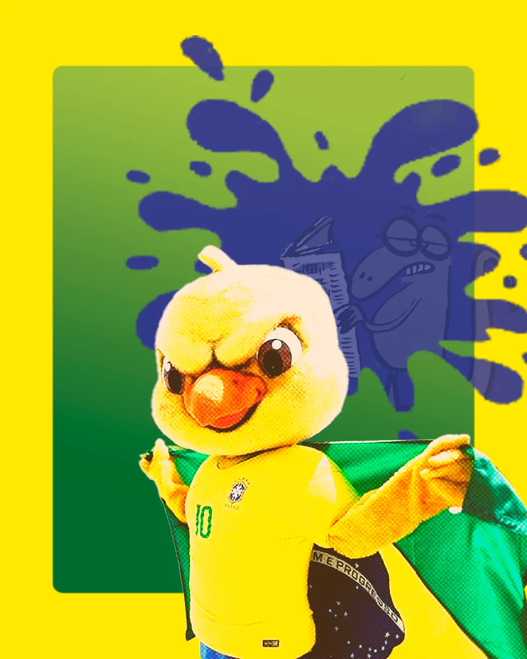 Capa: Aqui é Brasil P⌀rr△!