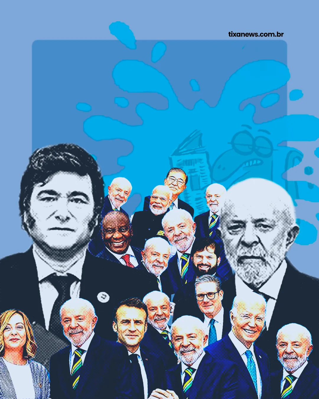 Capa: Todo mundo só fala do G20. Menos o mundo.