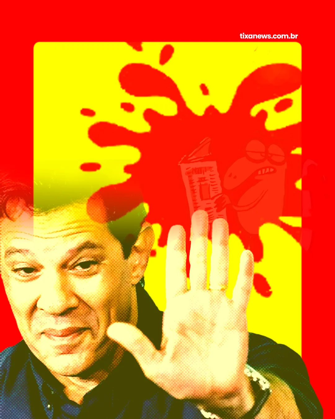 Capa: Imposto para pobre, pode. Para juiz....
