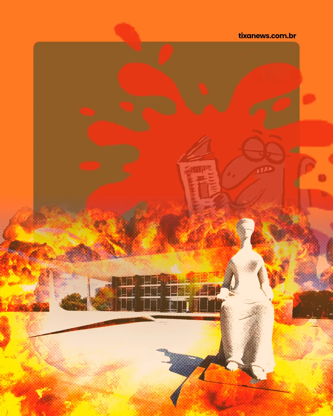 Capa: O auto-exterminador do futuro, digo, do Supremo