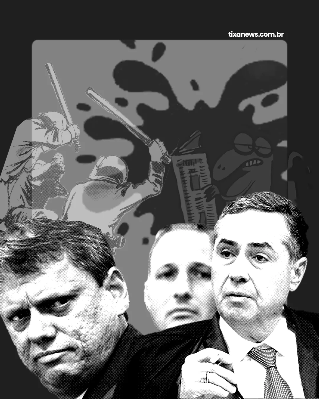 Capa: Até quando o Tarcísio segura o Derrite?