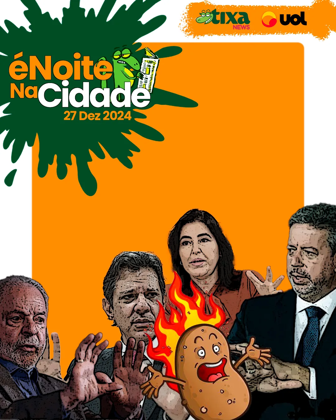 Capa: Lira joga batata quente das emendas no colo de Lula