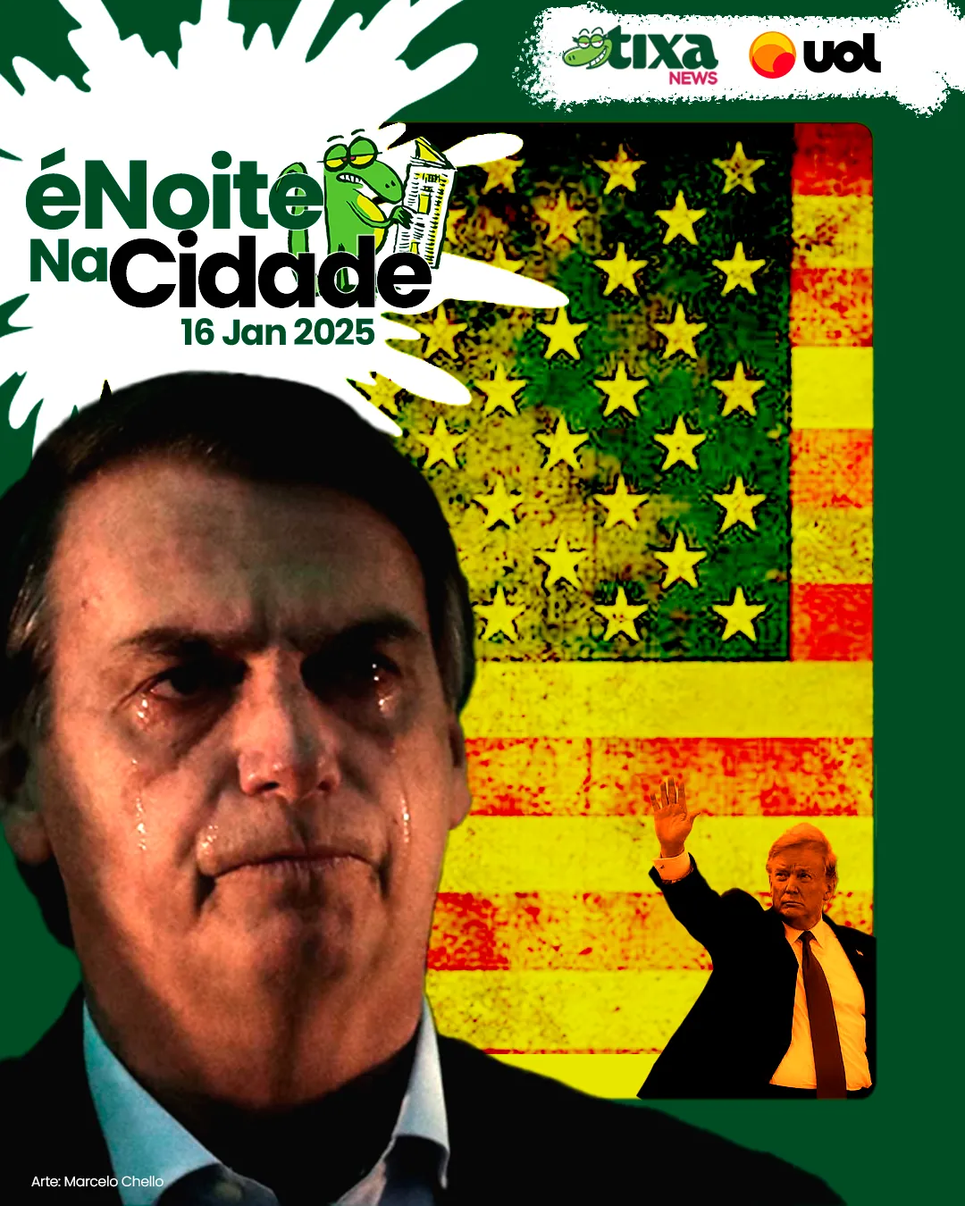 Capa: Pode Jair desfazendo as malas