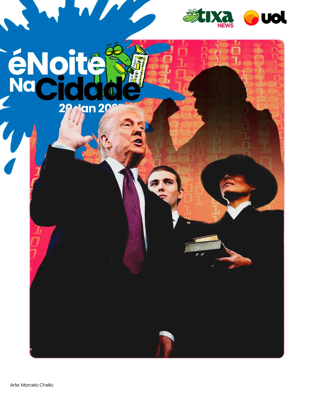Capa: Trump agora manda em todos os algoritmos