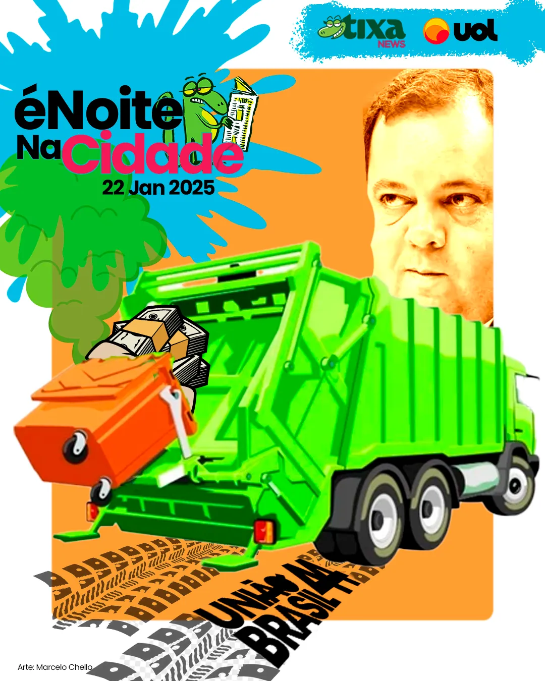 Capa: Tem chorume no lixo do União Brasil?