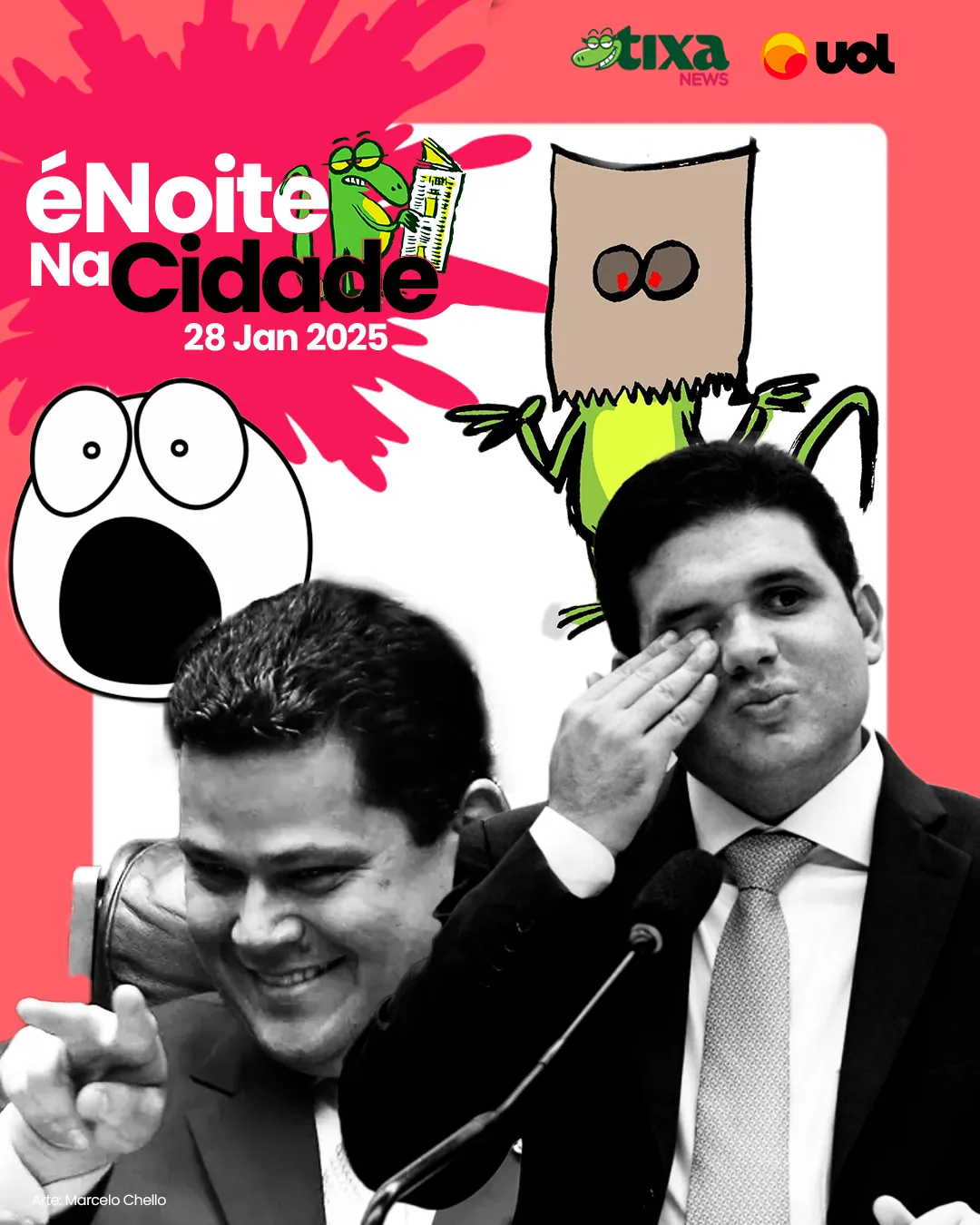 Capa: Os bolsonaristas e petistas seguem de joelhos