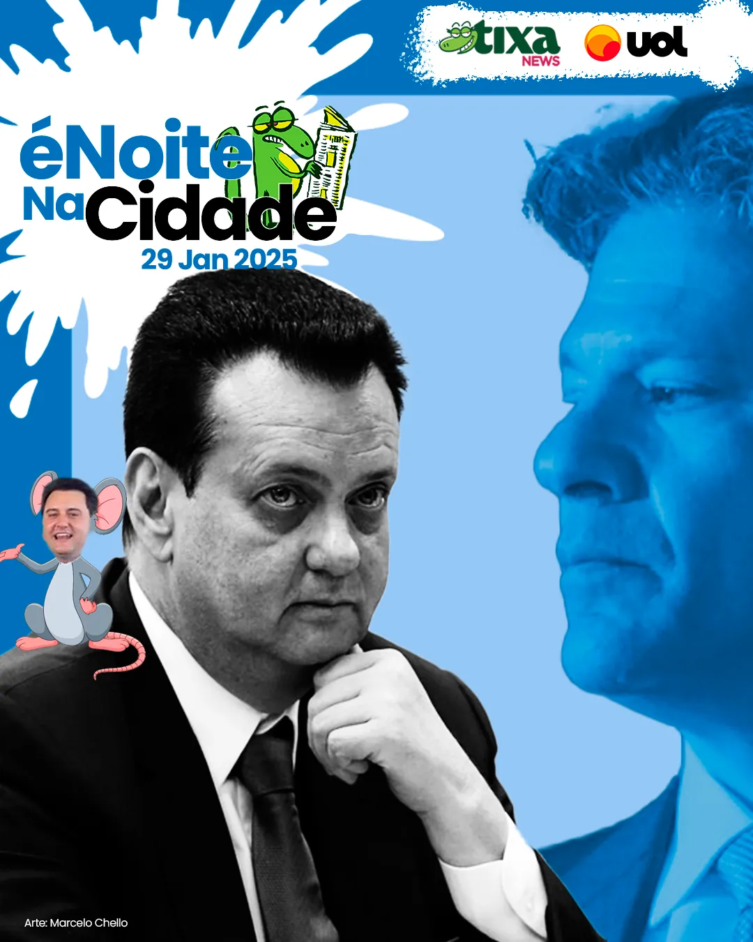 Capa: O ratinho de Kassab