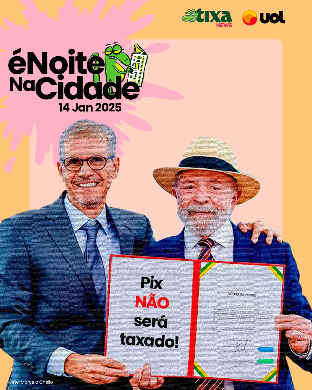 Capa: O Sidônio que lute com as fakes