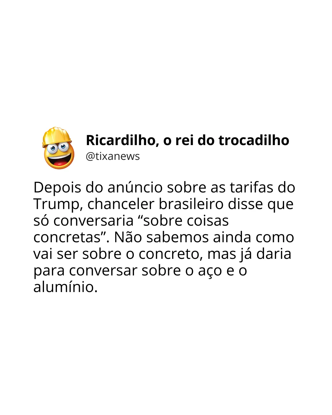Capa: É osso, digo, aço