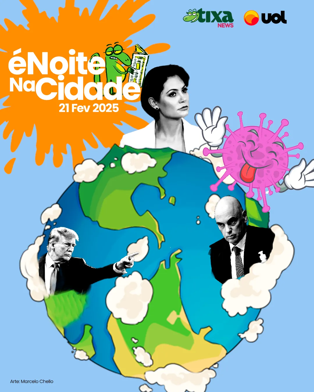 Capa: Já deu uma olhada no que anda acontecendo no mundo?