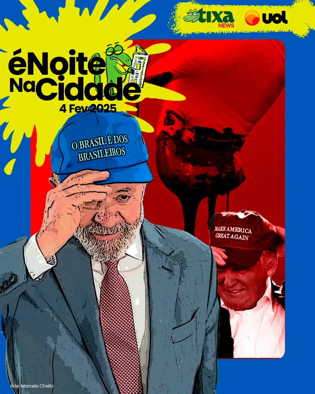 Capa: Um quê de Trump na estratégia do Lula