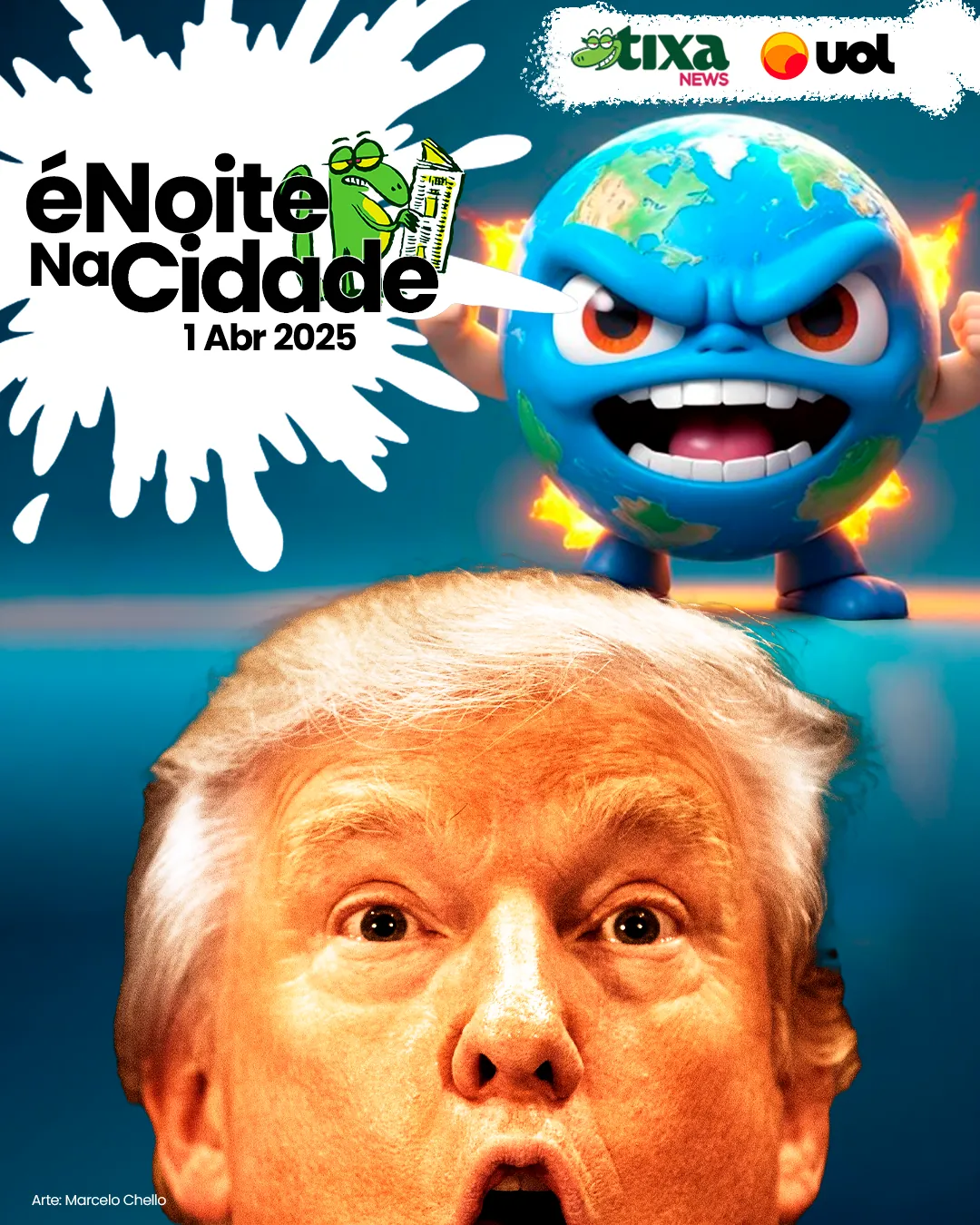 Capa: Todos contra Trump. Até bolsonaristas!