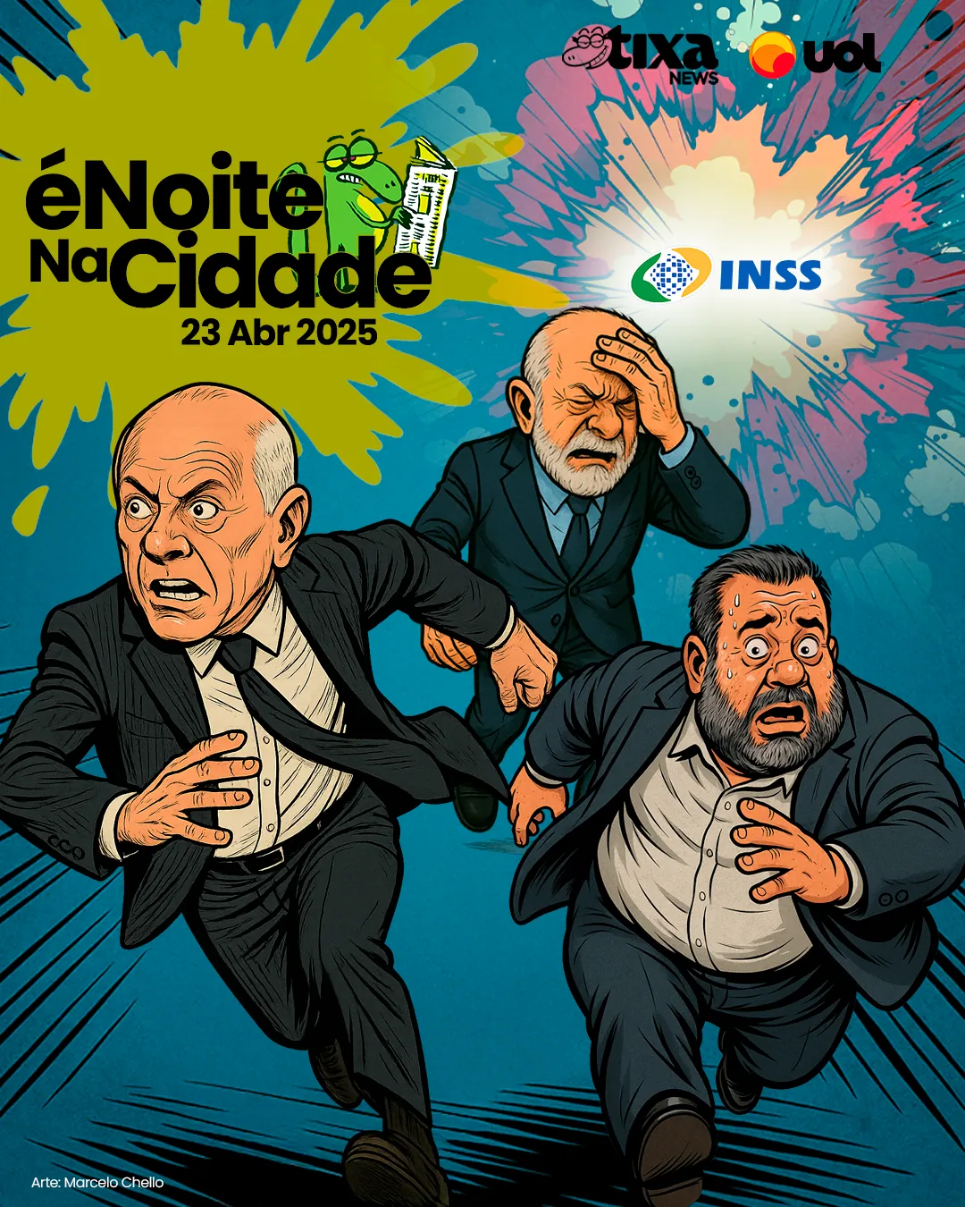 Capa: Sai a crise do Pix, chega a crise dos aposentados