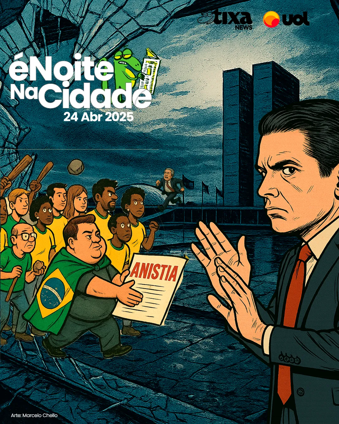 Capa: Anistia? Agora não.