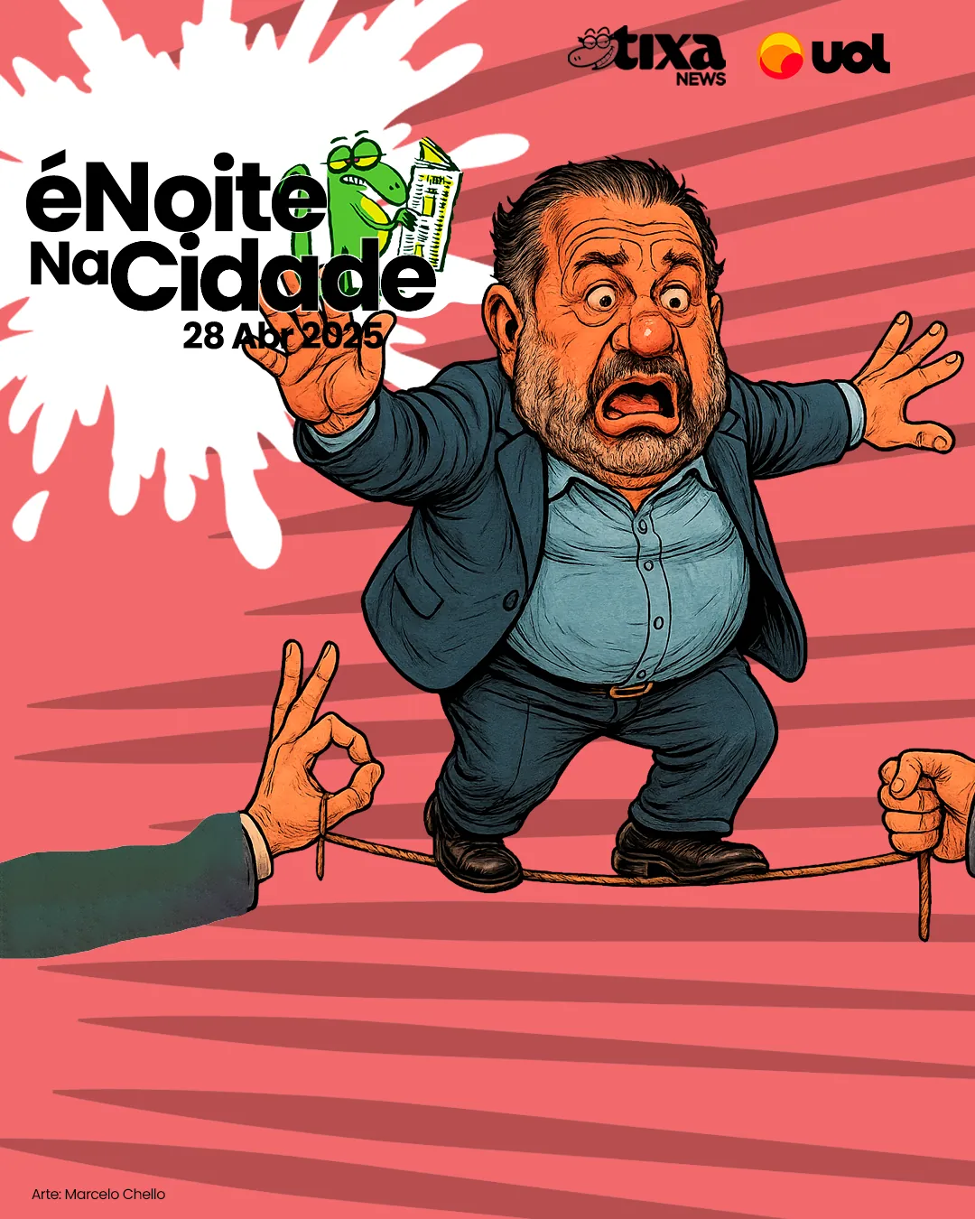 Capa: Lupi cai ou não cai? Façam suas apostas