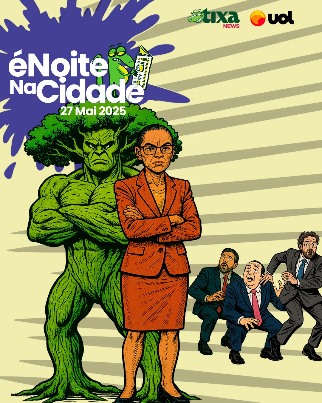 Capa: Marina Silva, de repente, ficou gigante