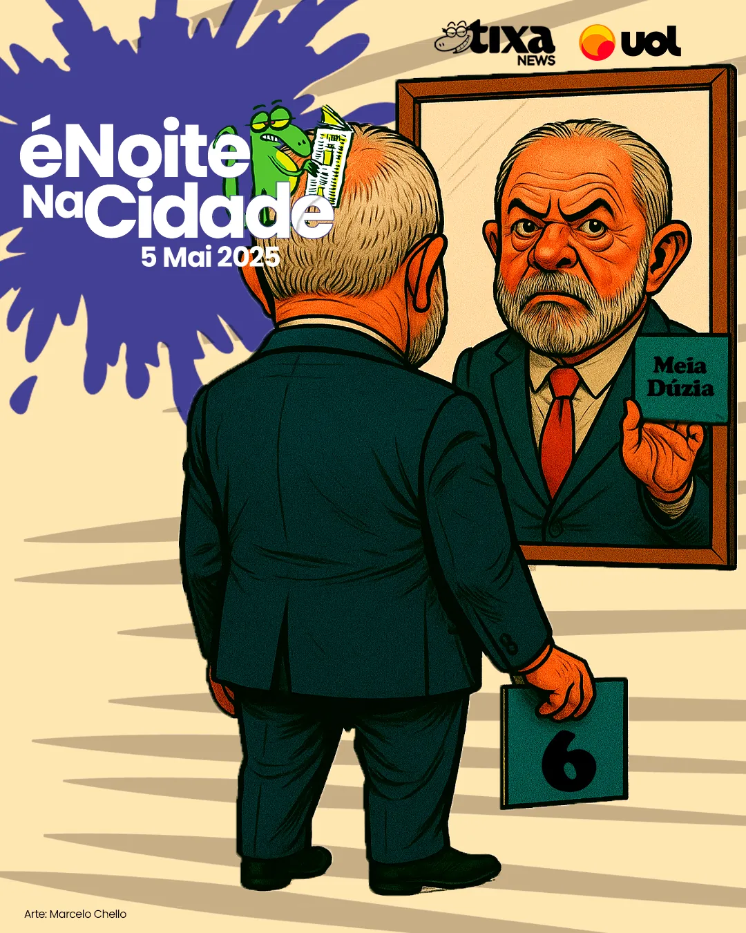 Capa: O seis por meia dúzia na reforma ministerial do Lula