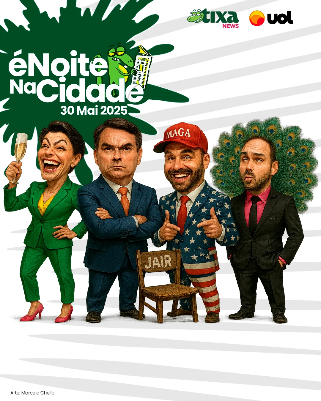 Capa: The Bolsonaros se preparam para invadir o Senado