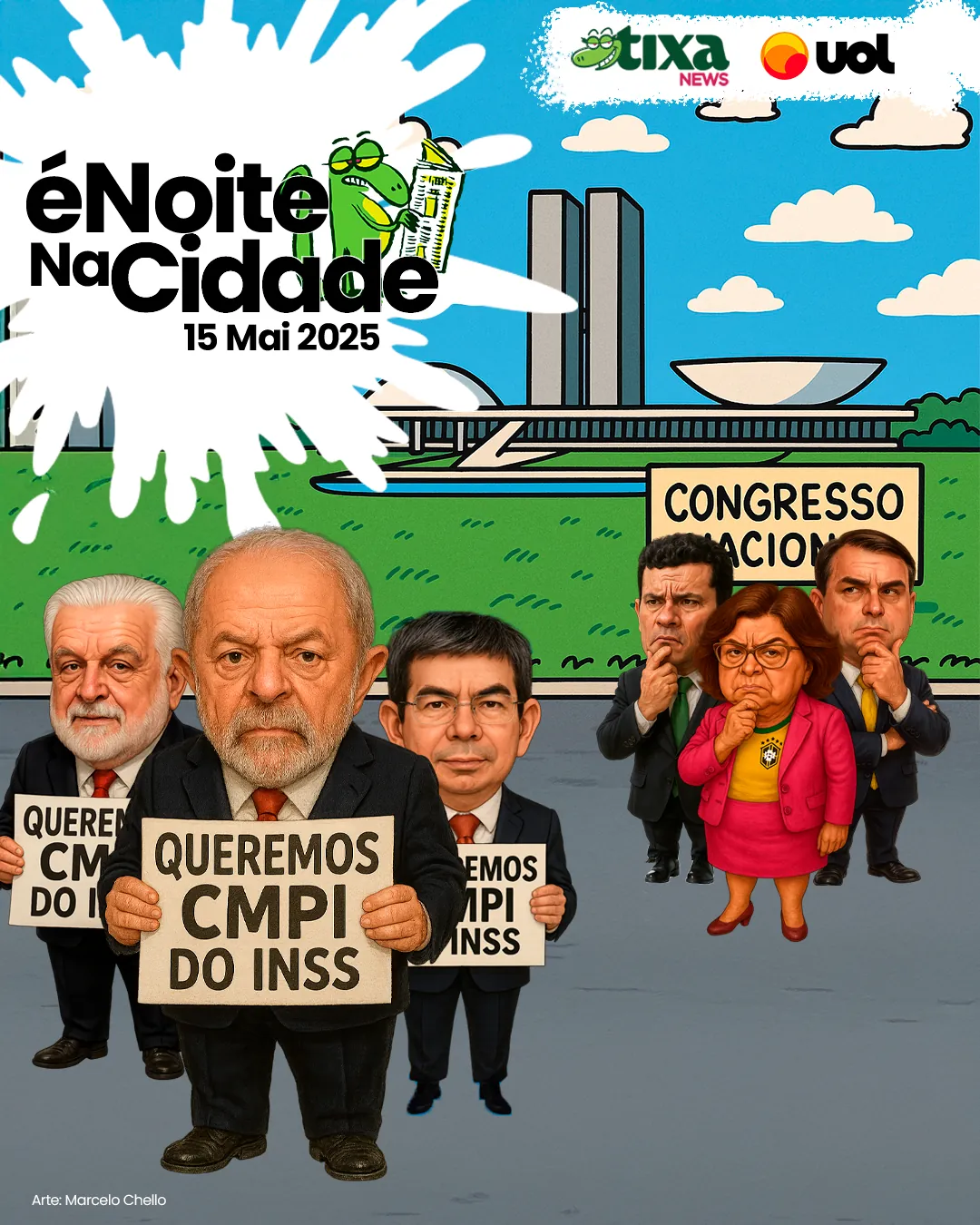Capa: Agora todo mundo quer a CPI do INSS?