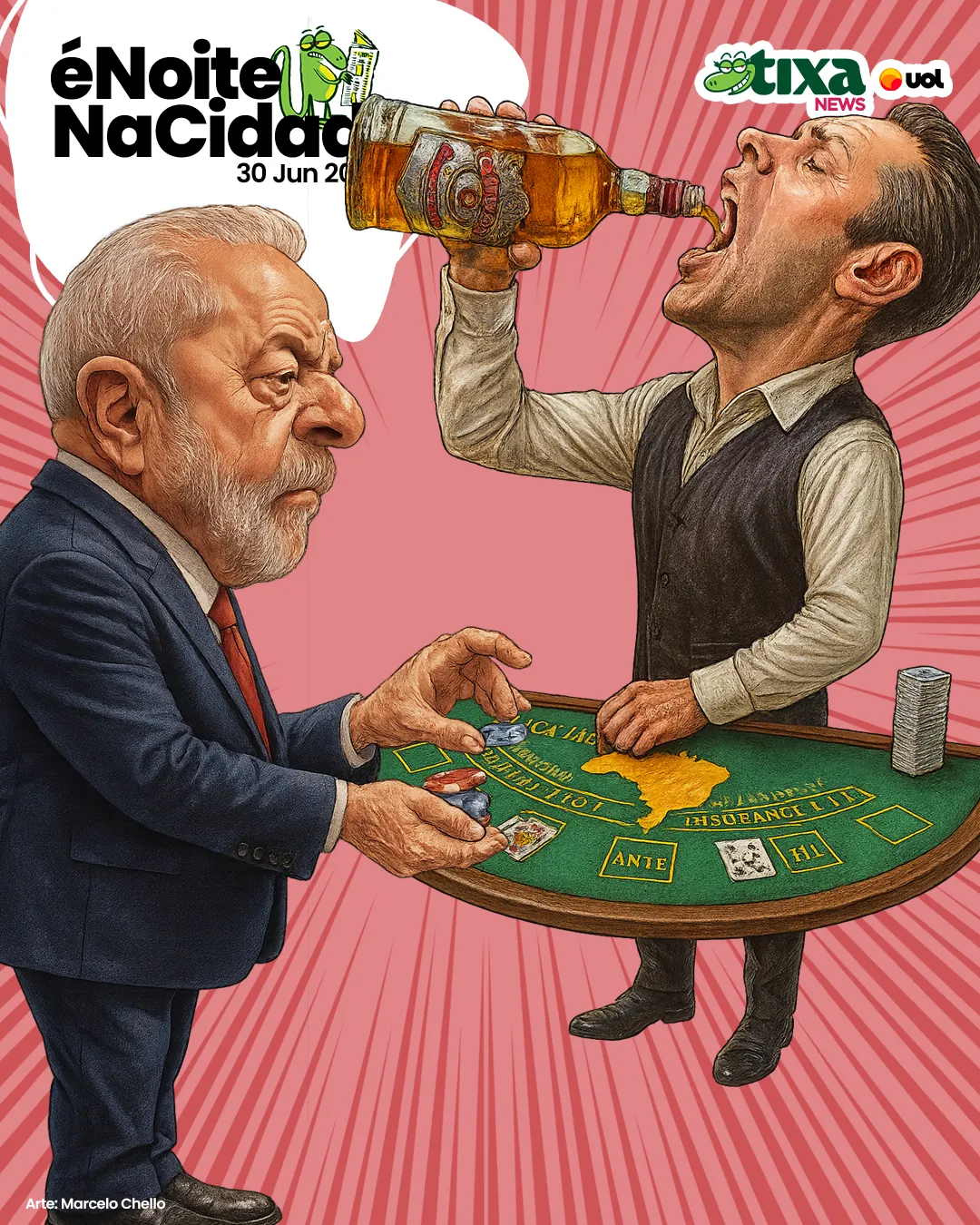 Capa: Lula dobrou a aposta contra o Congresso