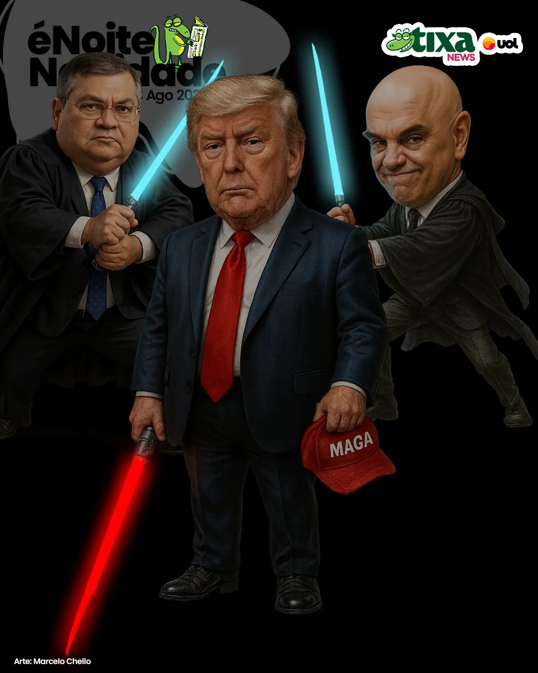 Capa: Xandão x Trump: o Supremo contra-ataca