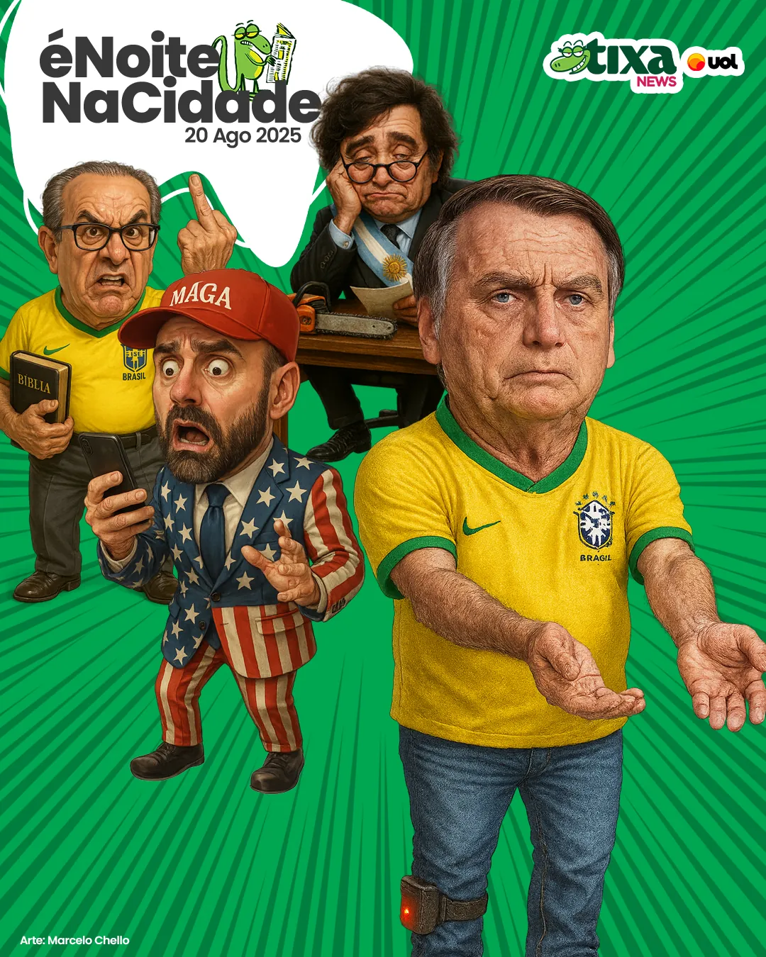 Capa: Pegou fogo o Zap do Bolsonaro