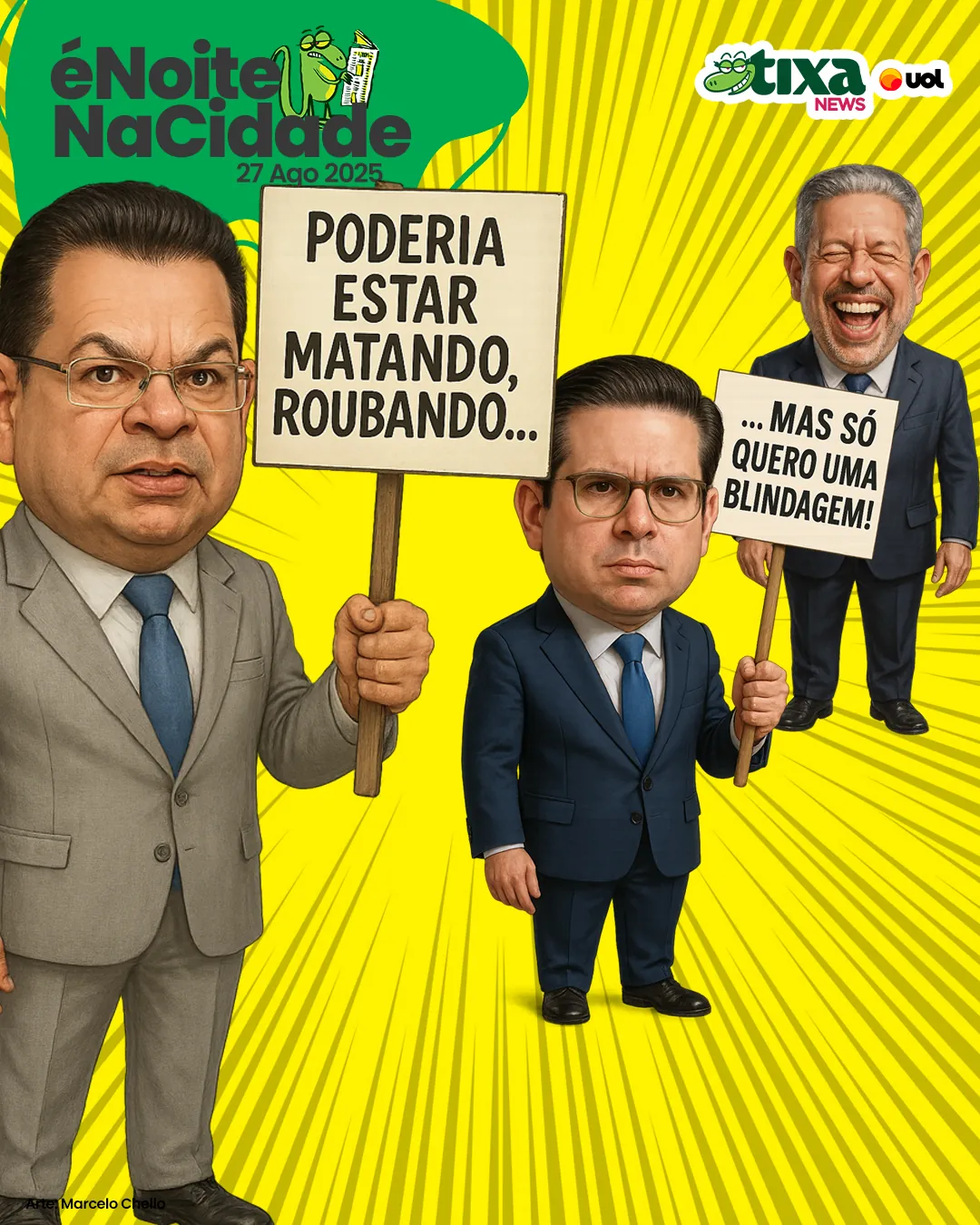Capa: Deputados querem impunidade ampla, geral e irrestrita para eles mesmos