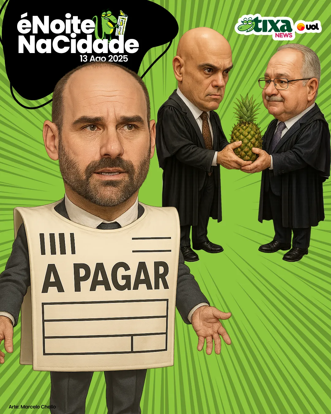 Capa: Quem vai pagar a conta do “custo Eduardo Bolsonaro”?