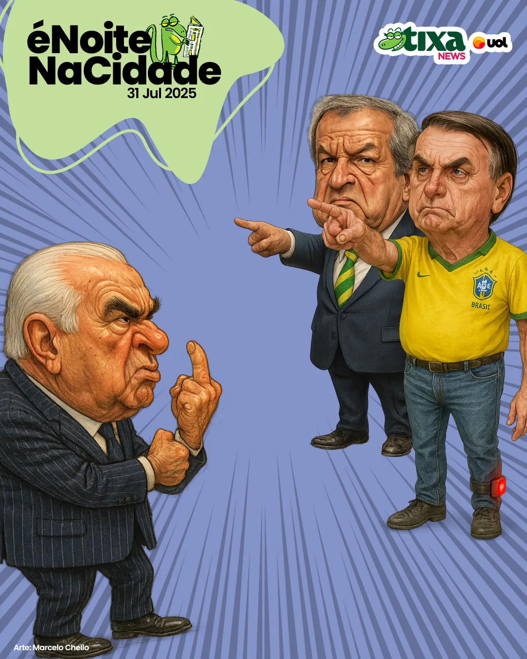 Capa: Liberdade de expressão? Só para The Bolsonaros