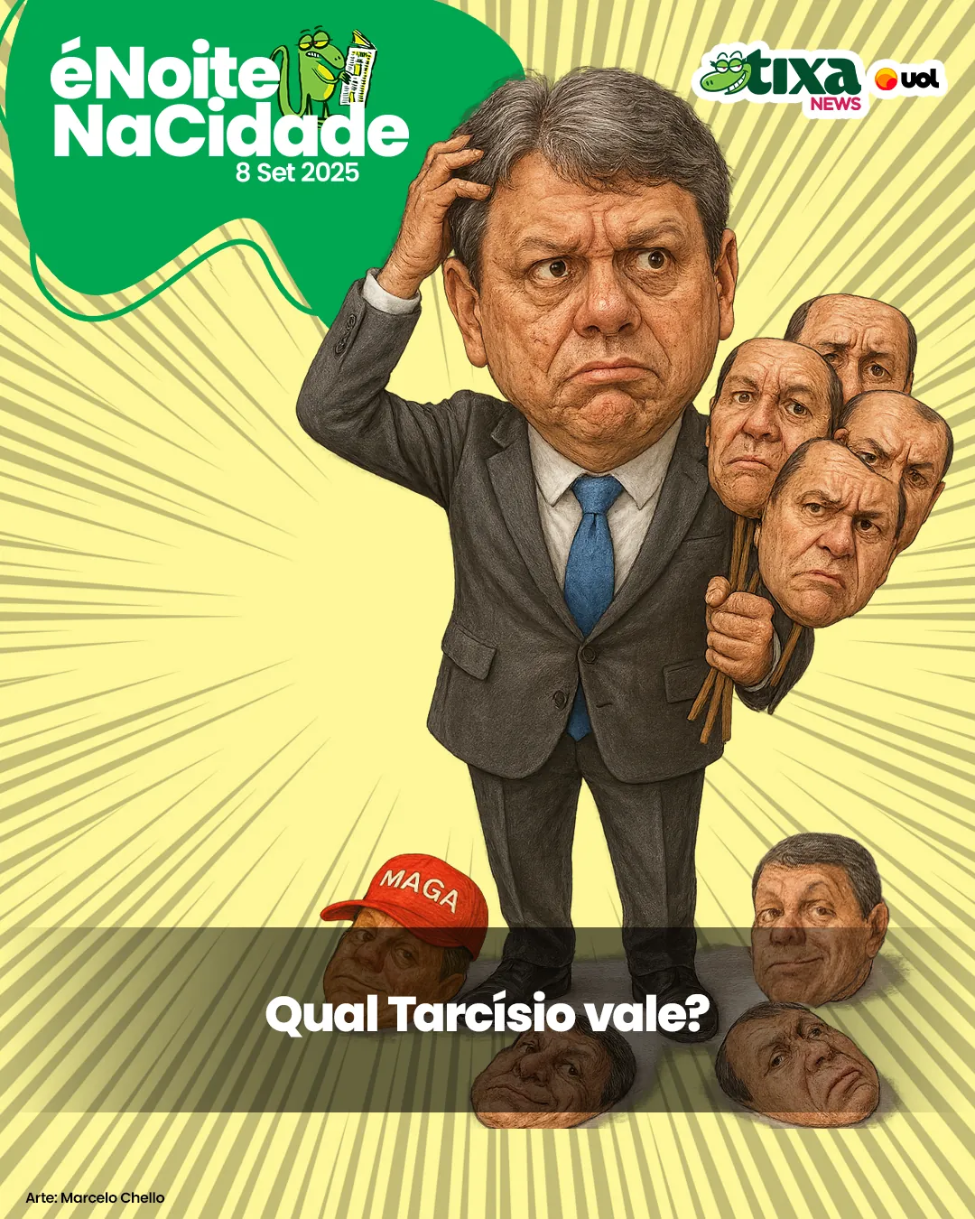 Capa: Qual Tarcísio vale?